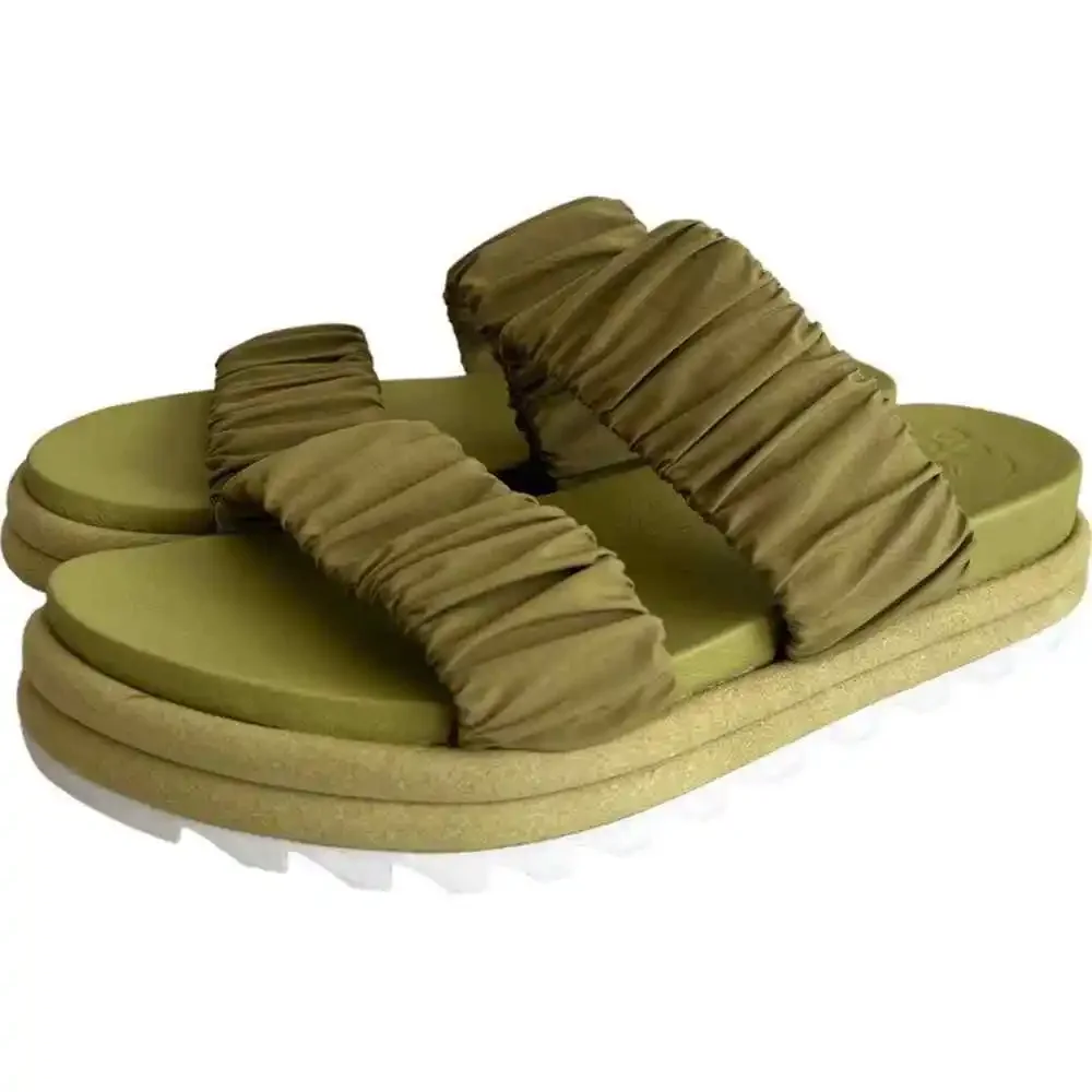 Sorel Olive Shade & Chalk Roaming Women Sandal, US7
